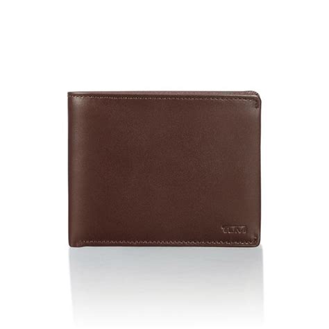 tumi wallet with coin pocket.